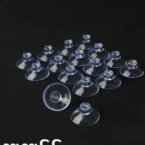 22mm 흡착판 큐방 16P X10개 흡착고무 유리부착 압착 소품걸이 C4C70