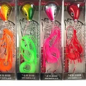 씨타임 스크류 참돔 60g 70g 80g 루어낚시 기타루어 타이스커트 타이라바 E9106