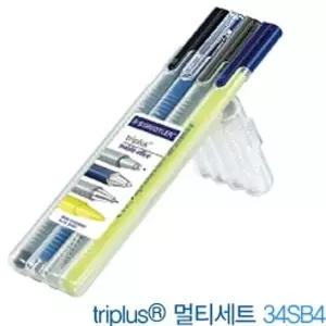스테들러 Triplus멀티세트 34-SB4 34sb4 3-6 트리 필기구세트 문구용품 도매 F93EC