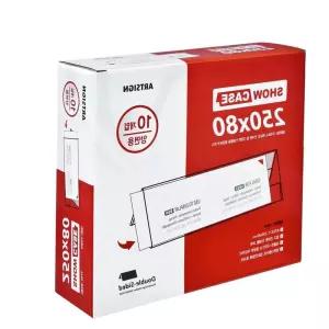 0944 쇼케이스양면 250x80 mm 가로x세로/속지크기 기준 두께- 2 게시판 소모품 E4DAA