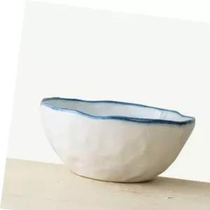 팔레트 국그릇 이천도자기 13cm 대접 화이트 도자기