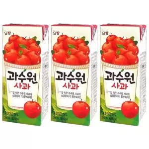 남양 과수원 사과 190ml x 48팩(24팩x2박스 음료