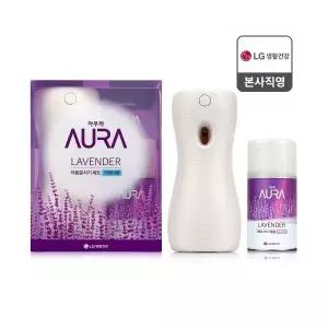 AURA 방향제 자동분사기+리필1(라벤더)