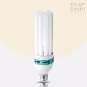 장수램프 고와트 삼파장 EL 형광등 형광다마 75W