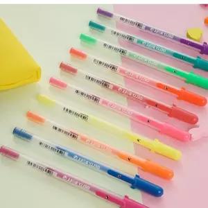사쿠라 겔리롤 문라이트 0.6mm 12색 볼펜 블랙스케치북 스터더스트 블랙게시판 크리스마스 43B9D