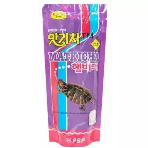 맛기차 1팩 햄버거 PSP 거북이 사료 거북이밥 160g