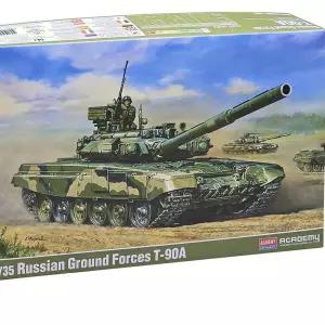 아카데미과학 러시아 T-90A 탱크 프라모델 피규어 밀리터리조립장난감 밀리터리장난감 0CF9B