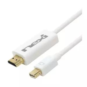 MINI DP to HDMI 케이블 3M 미러링 고화질화면 1080P 노트북 PC 컴퓨터 전송속도 10.8gbps