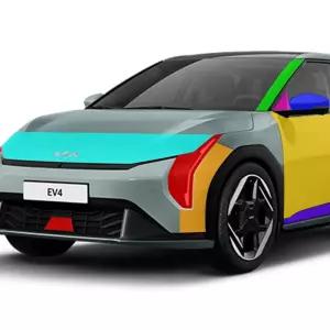 EV4 PPF 필름 충전구 커버 차량용보호필름 EV4차량최적화 헤드라이트 차문콕방지 05294