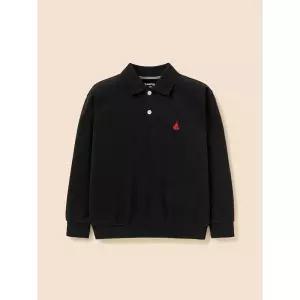 [BEANPOLE KIDS] [Essential] 칼라 스 셔츠 블랙 (BI6841UE85)
