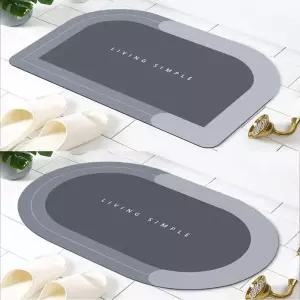 이무 롤링 돌돌이 폭신한 규조토 발매트 욕 북유럽