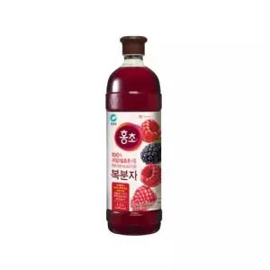 청정원 홍초 복분자 1.5L x 3개