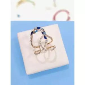 로뎀 세이브존05 E Luxury 명품식 오픈반지 (블루)2 RRDB24020025