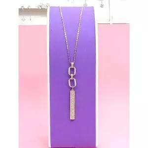 로뎀 세이브존05 Luxury 삼단 스퀘어 롱 목걸이3 RD23080084