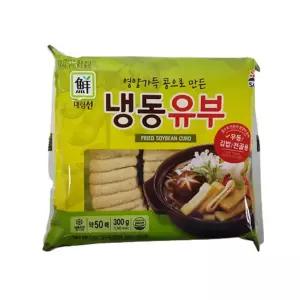 수앤서C 사각유부 국물요리 냉동 대림사각유부 300g 유부 대림 간식 빠른 배송