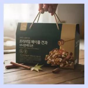 오하루 프리미엄 메이플 견과 시나몬 에디션 20개입 1박스견과류 하루견과 사무실 탕비실 간식