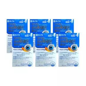 종근당 20100 파워 루테인 플러스 마리골드꽃 추출물 500mg x 30캡슐 6박스 눈건강