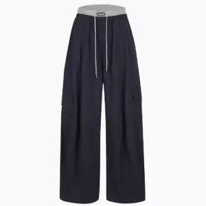 [AK수원점] [에고이스트] [BLUE LABEL] 허리 배색 나일론 카고 팬츠  ES2OPT17