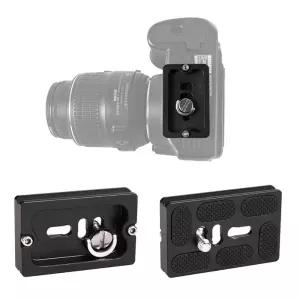 플레이트 삼각대 헤드 합금 퀵슈 카메라 PU60 60mm DSLR