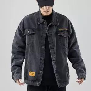 모로엠 남성 데님 블랙 블루 자켓 DMG-JUA-QOH02714312