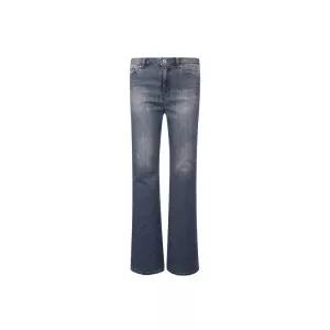 버커루 여성 부츠컷 M톤 데님 팬츠 B252DP751P1