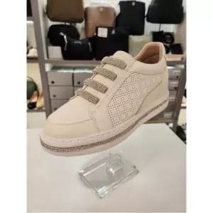에스콰이아  여성 밴딩 키높이 스니커즈 5CM EQESHZ751IV