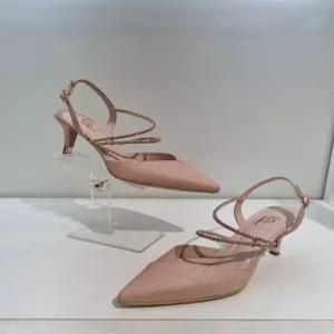 여성 보석 스트랩 세미정장 샌들 굽7cm PFEMST576