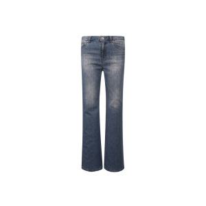 버커루 여성 부츠컷 M톤 데님 팬츠 B252DP751P1