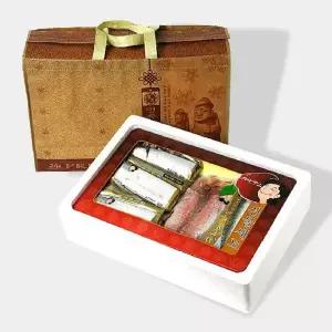 [선물세트/부직포포장]제주 은갈치 160g(3토막)X4팩+고등어 120g(반마리)X5팩)+옥돔 180g(1마리)X1팩