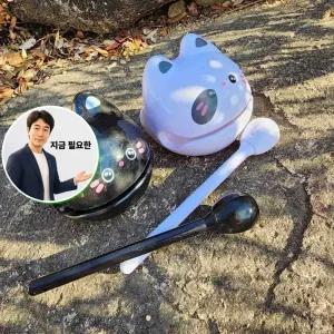 지금 필요한 굿즈 고양이 목탁 불교 미니 기도