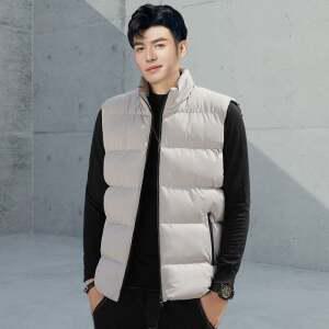 모로엠 남성 겨울 방한 경량 웰론 패딩 조끼 ON-VEP-QWD9A5DB