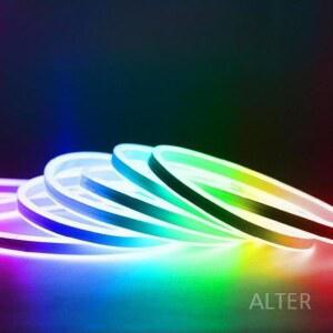 LED줄 조명 스마트 네온 캠핑 야외 16색 12m 가능 조절 감성 스트링 조명 간접