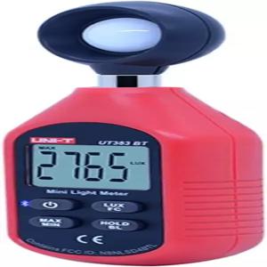 UNI-T UT383BT 디지털 조도계 테스터기 럭스미터 0~199 900 FC 풋캔들 필름 사진 공장용 광도계 조명 강도