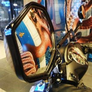 어드레스 PCX125 백미러 사각지대 와이드 사이드미러 Nmax scr 해소 스쿠터 벤리110
