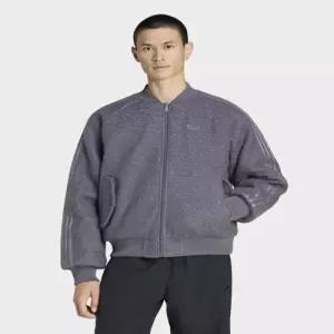 아디다스 ADIDAS 리버서블 슈퍼스타 봄버 재킷 - 그레이 KR7618