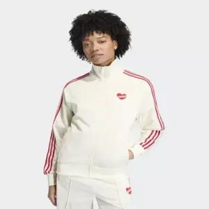 아디다스 ADIDAS 파이어버드 루즈 트랙탑 - 크림화이트 레드 KQ8075