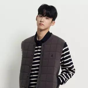 빈폴 멘 멘 얇은패딩 숏패딩 하프코트 져지 아노락 바람막이 소프트쉘