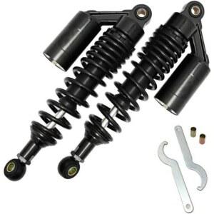 충격 서스펜션 흡수 리어 리어쇼크 CB400SF 대응 조절식 사스 320mm NC31 4 SR500 블랙 SR400 NC42 330m XJR400 리어서스