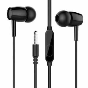 휴대폰용 스테레오 인이어 유선 헤드셋  노이즈 캔슬링 3.5mm 1PC