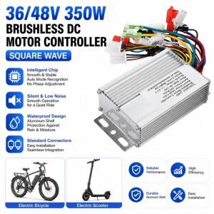36V/48V 350W 브러시리스 DC 모터 컨트롤러 전기 자전거/전기 스쿠터 등