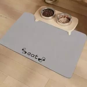 강아지 식기 받침 애완견 규조토 패드 흡수 매트