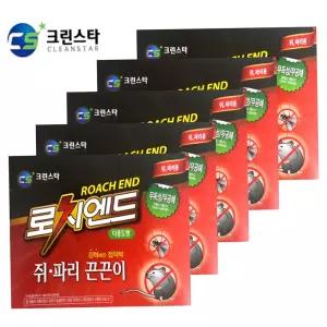 끈끈이 크린스타 쥐 파리 다용도형 2개입 5팩 해충제거