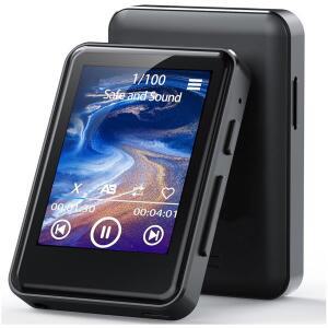 최대 128Gb까지 호환되는 Bluetooth 5.0 내장 스피커를 갖춘 1.8인치 휴대용 MP3 음악 플레이어