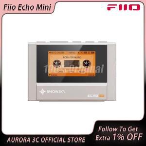 FiiO SnowSky ECHO MINI 무손실 휴대용 음악 플레이어 블루투스 MP3 듀얼 출력 시스템  CS43131 지원 DSD W