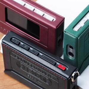 FIIO SNOWSKY 에코  음악 Payer 보호 케이스 휴대용 MP3 플레이어 PU 레트로  선물