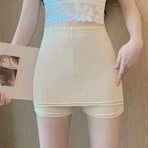 Y존 커버 치마 속바지-살색 여름 와이라인