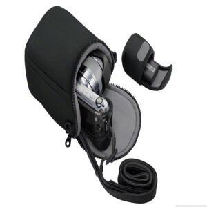 카메라 가방 케이스  소니 A5100 RX1R II NEX-5T 5N 6 7 F3 Canno M2M3M5M6M10M50 어깨 끈 포함