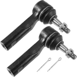 X AutoHAUX 2pcs 전면 외부 타이 로드 엔드 링크 서스펜션 스티어링 키트 ES800030 Saturn Ion Vue를 위한