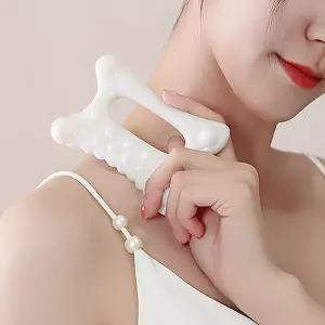 괄사 마사지기 입체형 림프 페이스 얼굴 바디