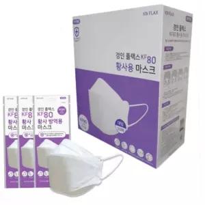마스크 KF80 대형 경인플랙스 국내생산(50매) 황사마스크